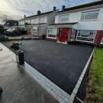 Brand New Tarmac driveways with granite cobble border