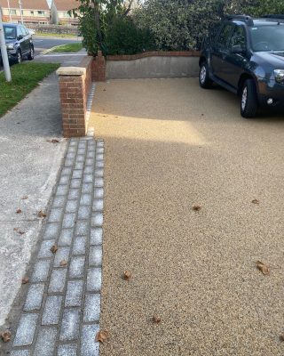 New resin driveway installed, slide to see end result, call Thomas for free consultation. #resindrives #resindrivewaysdublin #wicklow #dublin #paving